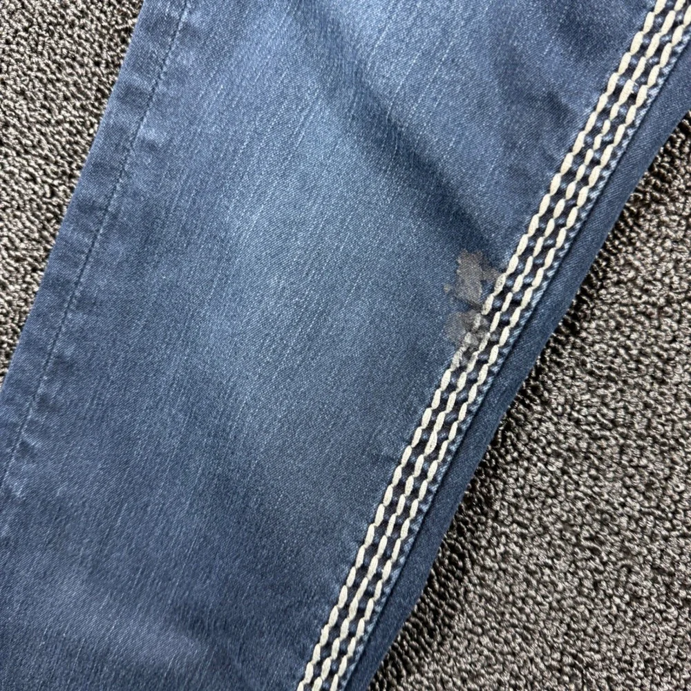 Rock‎ Revival Vivian Easy Skinny Jeans Women's 25 Blue Denim Embellished Pockets